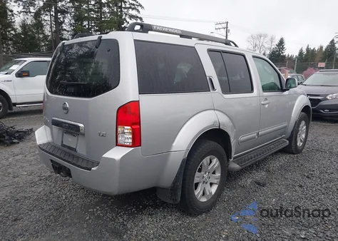 2007 Nissan Pathfinder Le z USA, uszkodzony, nr VIN 5N1AR18W07C640979
